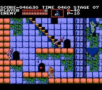 une photo d'Ã©cran de Castlevania sur Nintendo Nes